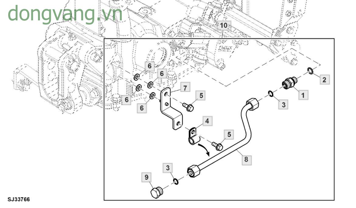 Auxiliary Pipe for Trailer, Attachment - ST932742